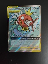 Carte Pokémon Magicarpe et Wailord GX Escouade Full-Art 161/181 Duo de Choc FR