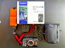 Olympus Stylus Tough TG-3 16.0MP Digital Camera with accessories - Black