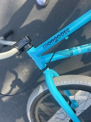Mongoose BMX Bike Blue 20in Steel Frame Pegs BMX Bar M4420D24U2OS