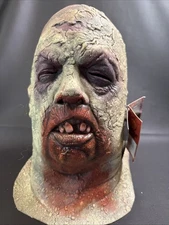 NWT Halloween Fulci Zombie Poster Mask Latex Deluxe Mask Trick or Treat Studios