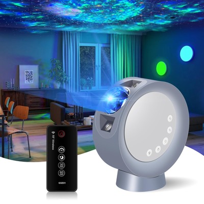 Star Galaxy Projector, Sky Light Nebula Projection Colorful Starry Lamp with ...