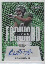 2021 Leaf Flash Flash Forward Green 7/25 Rico Bussey Jr #RBJ Auto 0hd6