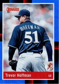 Trevor Hoffman 2022 Donruss #252 Holo Blue San Diego Padres