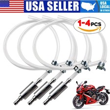 1-4Pcs Brake Bleeder Hose, One Way Check Valv...