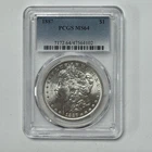1887 Morgan Silver Dollar PCGS MS64 Coin US $1