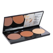 Smashbox Step-By-Step Contour Highlighter & Bronzer Face Palette Kit 0.4 oz