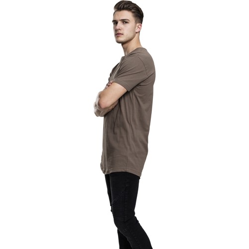 URBAN CLASSICS SHAPED LONG TEE Basic T-Shirt extra lang Jersey Regular Oversize - Bild 51 von 123