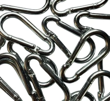 10pc Goliath 5/16" Snap Hooks-Quick Release Clip 500lbs Strength SH516