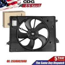 Radiator Cooling Fan W/ Control Module for 15-17 Hyundai Sonata 2.4L 25380C2000