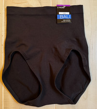 Bali firm support everyday smoothing Brief panty black size 2XL  NWT 1 pair