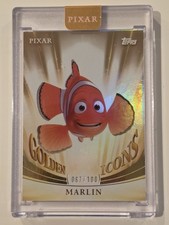 2025 Topps Pixar Gold Marlin Golden Icons /100 