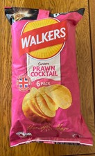 Walkers- Prawn Cocktail 6 pack- 6 x 25g
