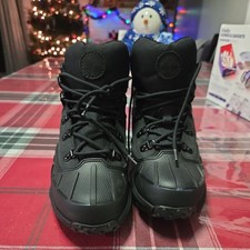 Big Kid's Timberland Converge Shell Toe Boot Black Nubuck TB0A63GD 001 