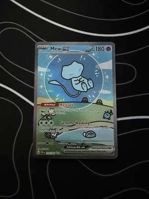 #ad #ad Pokémon Mew ex SV: Paldean Fates 232 091 Special Illustration Rare Holo Full Art $69.99