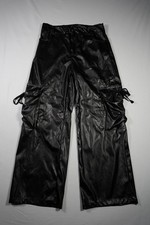 Shein Faux Leather Cargo Pants Size XL