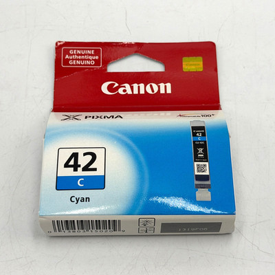 Genuine Canon CLI-42 C Cyan Ink Cartridge - NEW SEALED