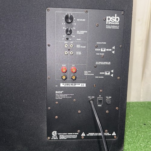 Subwoofer Speaker STRATUS SUBTRONIC 3iPSB Bash-Fully Functional - Picture 2 of 18