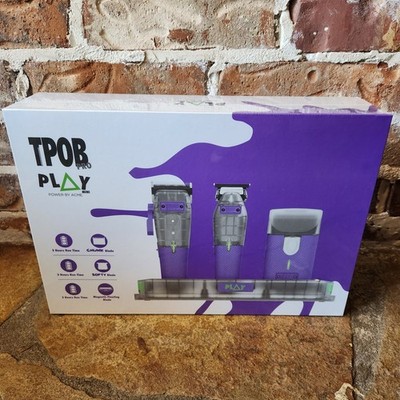 TPOB Play Mini Purple Bundle - Clipper (Chunk) Trimmer (Softy) Shaver W/ POD NEW