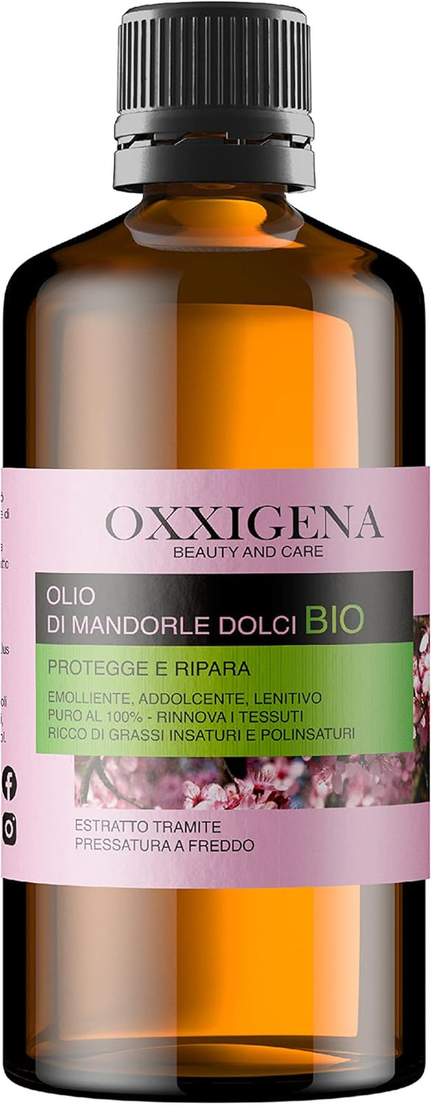 Purezza Organica: Olio di Mandorle BIO 1L | Spremuto a Freddo 100%