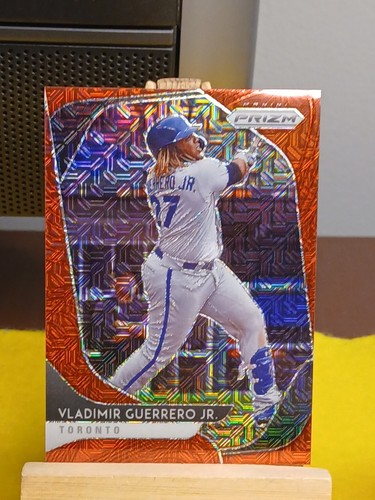 Vladimir Guerrero Jr 2019 clasificación Rookie Ruby Wave Prizm RC y 2020 Red Mojo SP/149 - Imagen 4 de 8