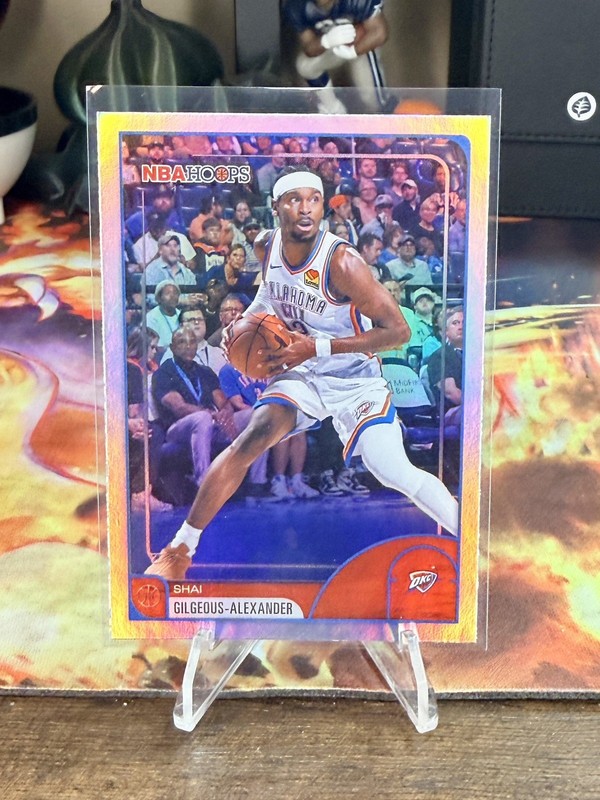 2025-26 Topps NBA HOOPS - Shai Gilgeous-Alexander #86 Rainbow Foil OKC MVP