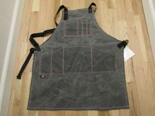 EraThr3 Shop Apron Wax Canvas Grey Tactical