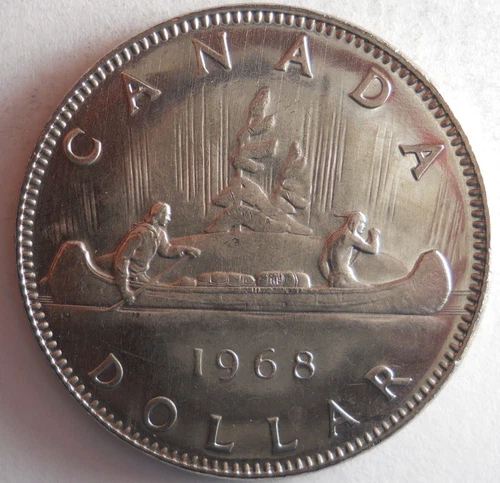 1968 CANADA DOLLAR - AU/UNC PROOF LIKE Coin - Lot M2