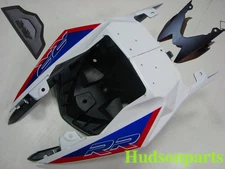 Rear Tail Cowl+Under Cover Fairing For BMW S1000RR 2015-2018 S 1000RR White/Blue