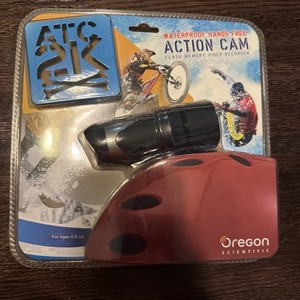 NEW! OREGON SCIENTIFIC Waterproof HANDS FREE ACTION CAM Flash Video Recorder