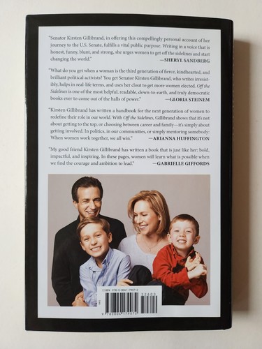 SIGNED Kirsten Gillibrand Off The Sidelines 2014 1st Edition HC/DJ US Senate - Picture 4 of 4