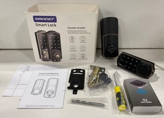 SMONET Smart Lock Black (SMUS AM BLK HUB)