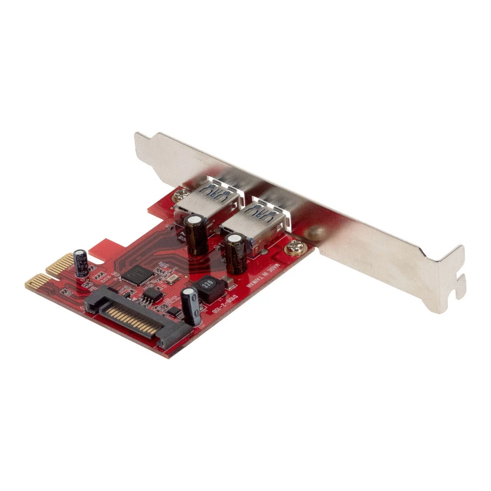 Addonics D108-2-10B Pcie x1 USB 3.0 Mappa - Immagine 3 di 3