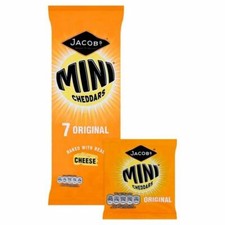 Mini Cheddars Original Flavour Snacks Multipack 7 x 25g