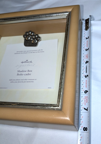 Hallmark Best Pet or Pet Memorial Shadow Box Frame Display Case - Picture 3 of 8