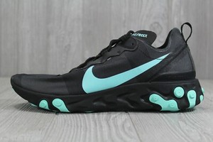 44 Nike React Element 55 Mens Aurora Green Black Cool Grey Shoes 10 5 Bq6166 004 Ebay