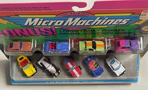 1993 MICRO MACHINES #32 PORSCHE 911 956 928 356 Speedster Coupe Color Changers - Picture 2 of 4