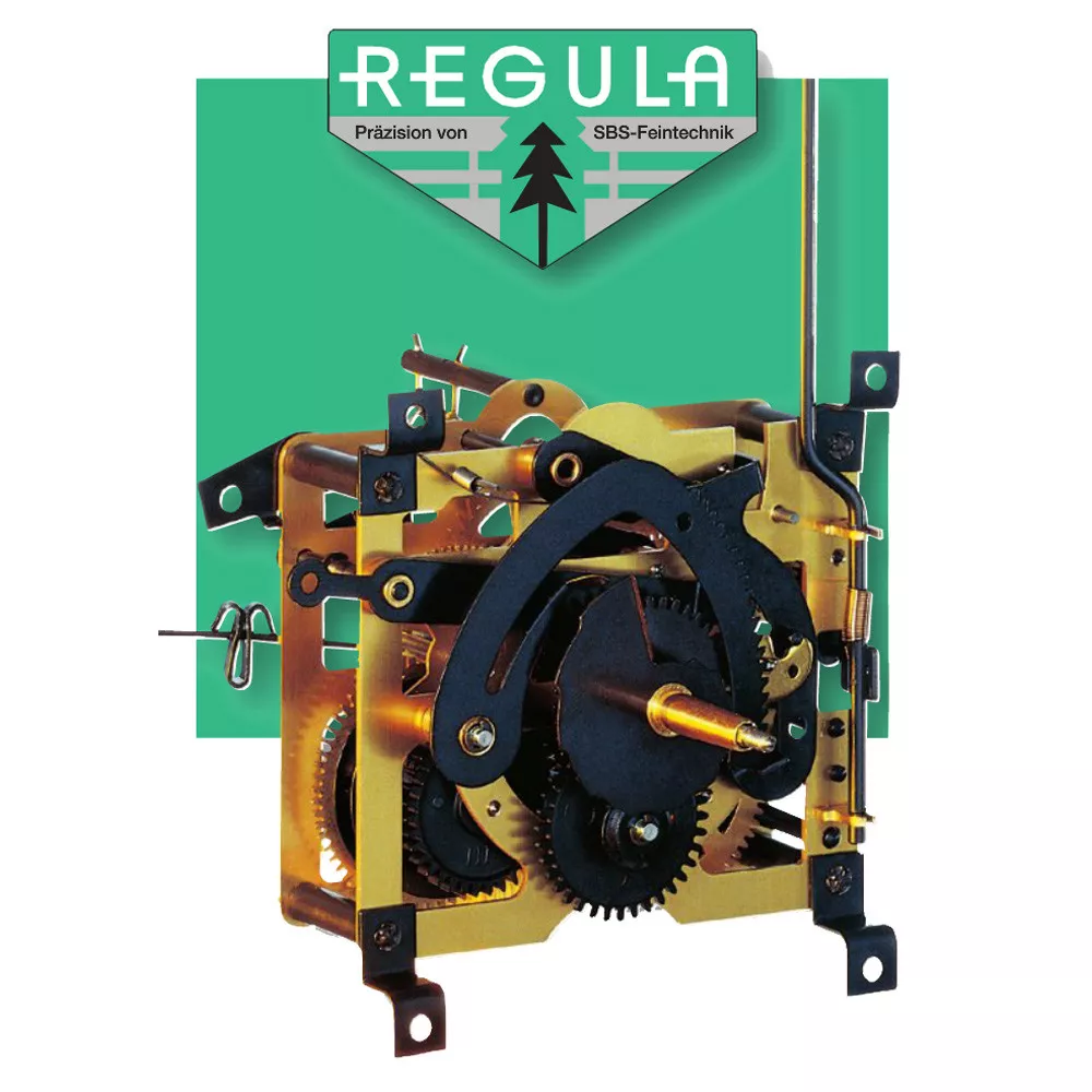 Regula 25 Foresta Nera a Cuc Meccanismo Orologio per 19 1cm