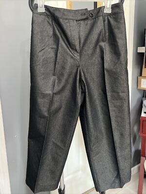Harve Bernard Crop Jeans Pants Black Women s Size 4