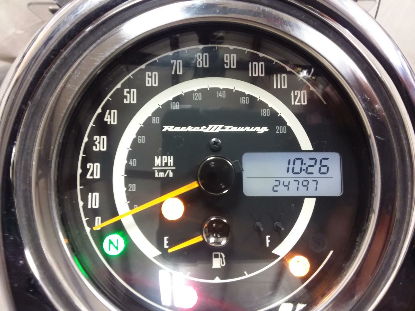 triumph rocket 3 speedometer