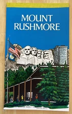 MOUNT RUSHMORE Note Pad #4861 Vintage Vagabond Stationery