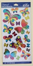Butterflies / Sticker sheet.