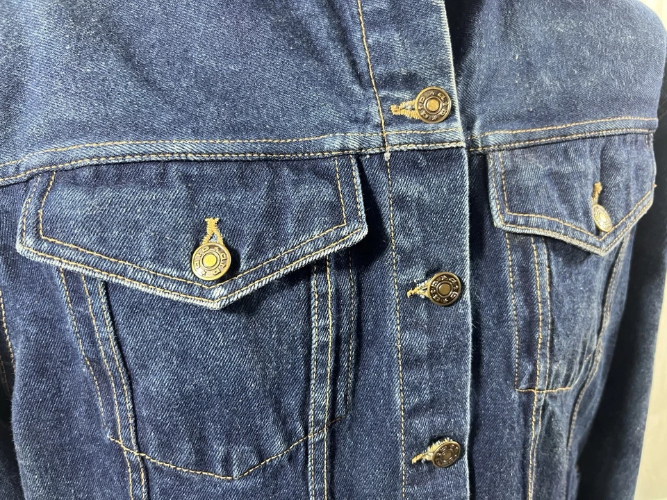 Abrigo Chaqueta Vaquera Vintage Años 80 90 Y2K ATP Denim Medio Patinador Hip Hop Para Hombre’s Foto 2 de 4