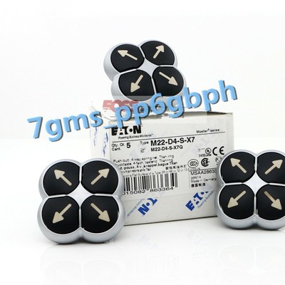 1 PCS NEW   Four-position button with   M22-D4-S-X7 #F7