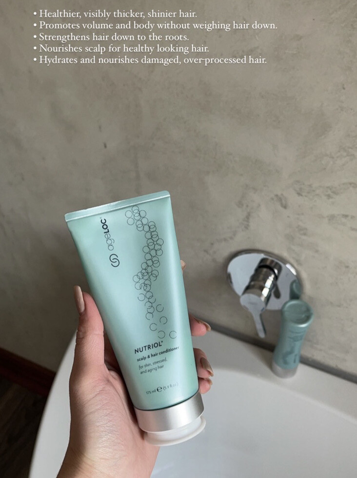 Nu Skin ageLOC Scalp & Hair Shampoo & Conditioner Set Nutriol