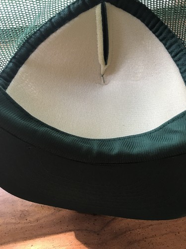 Stroh's Beer Vintage grün Mesh Trucker Schaumstoff Mütze Kappe Druckknopflasche verstellbar - Bild 4 von 5
