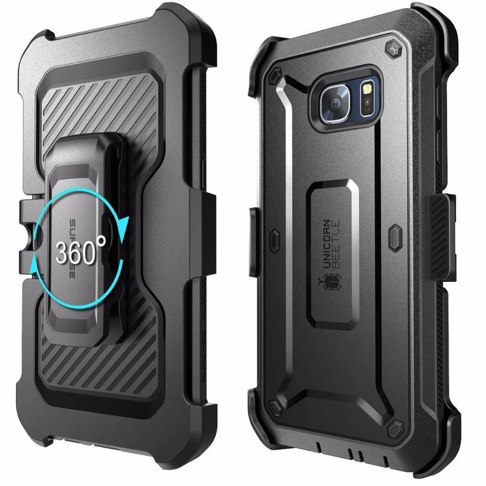 For Samsung Galaxy S7 Edge, Genuine SUPCASE Full-Body Case Holster Cover NO SP - Image 3 of 4