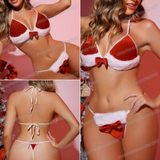 Women's Sexy-Lingerie Lace Babydoll Underwear Nightwear G-string Sleepwear Dress