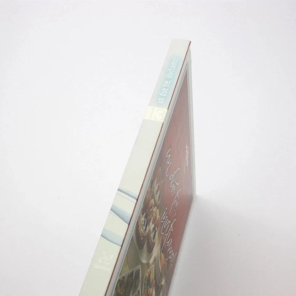 Bimby TM31 Libro Ricettario "Un, Due, Tre, Invitiamo!" Originale Dorso Scolorito - Immagine 2 di 2