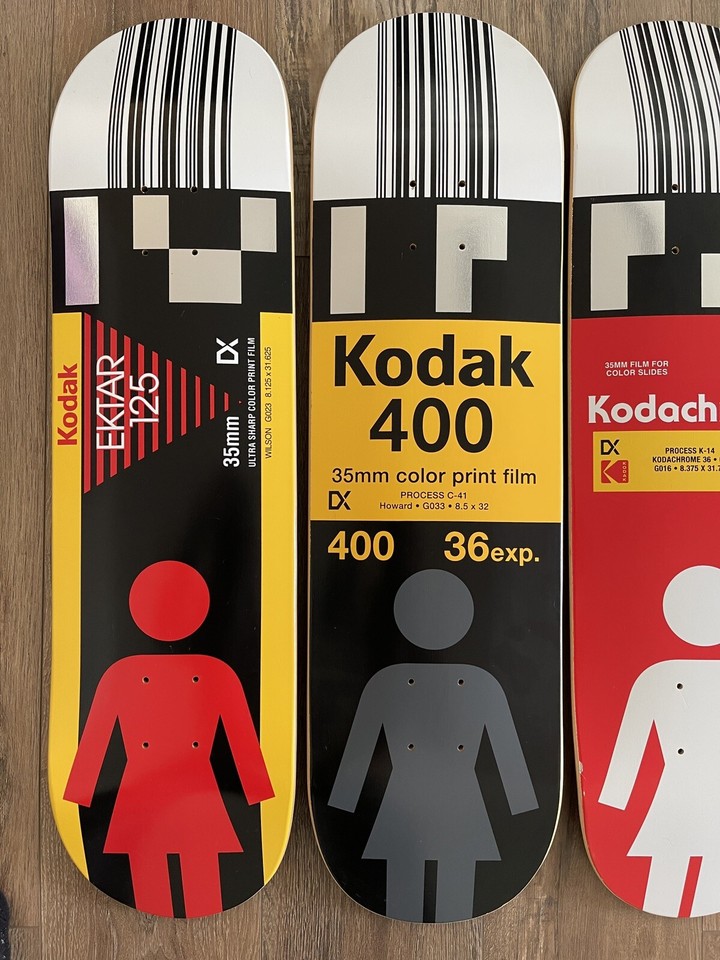 Girl Skateboards Kodak Collab Series 2 eBay