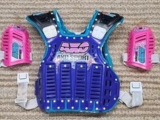 Vintage 90s AXO Sport Motocross Chest Protector -Size adult Exact Size Unkown 